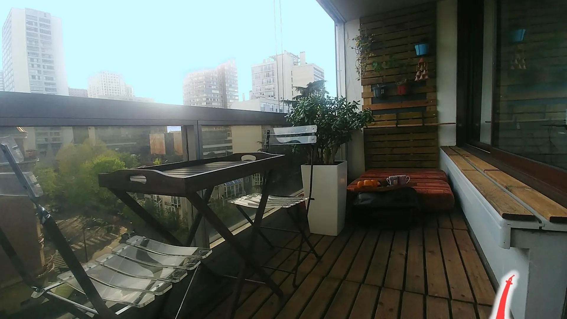 Tour Eiffel Two-Bathroom Two-Bedroom Loggia Spacious Quiet Brand-New Apartment Paryż